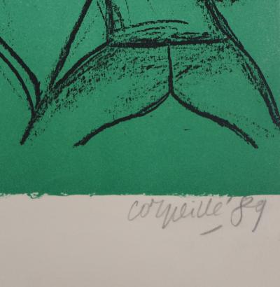 Guillaume CORNEILLE - Les douze signes du Zodiaque, 1989, lithographie couleur signée 2
