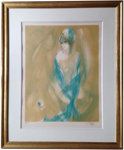 Jean-Baptiste VALADIE - Nu féminin - Lithographie originale signée 2