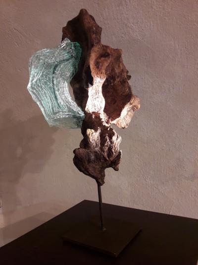 Bernard Froment : Mystere, 2017 , Sculpture , Oeuvre signée à la main 2