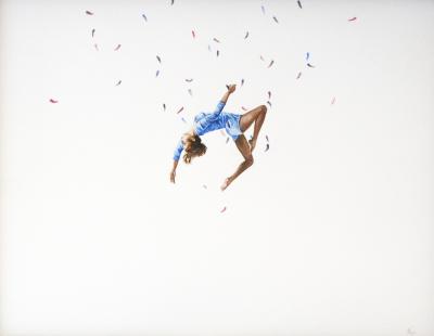 Agathe WAGNER - Le grand saut 5, 2017 - Dessin signé 2