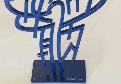 Nell et Domingo Politi : Ondas 3, 2017 , Sculpture , Oeuvre signée à la main 2
