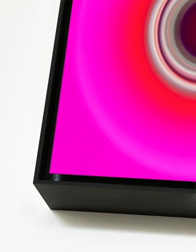 Béatrice Hug : Pink pulse, 2017 , Photographie , Oeuvre signée 2