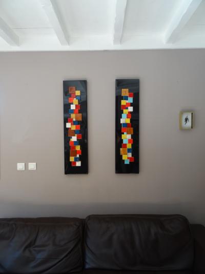 Cathie Berthon : Cubes 1, 2018 , Sculpture , Oeuvre signée à la main 2