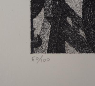 Didier MAZURU : Les promesses de l’aube - Gravure Originale Signée 2