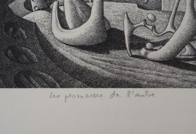 Didier MAZURU : Les promesses de l’aube - Gravure Originale Signée 2