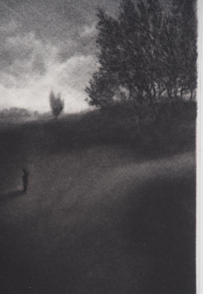 Albert WODA : Où est la source - Gravure Originale Signée 2