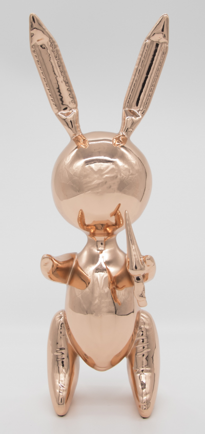 Jeff Koons (d’après) - Rose Gold Rabbit - Alliage de zinc 2