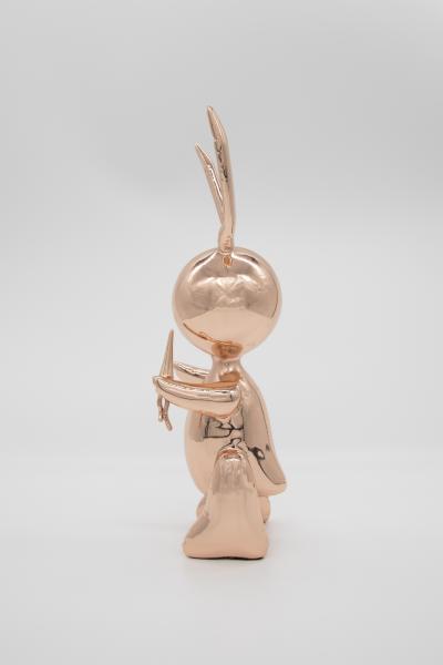Jeff KOONS (d’après) - Rose Gold Rabbit - Alliage de zinc 2
