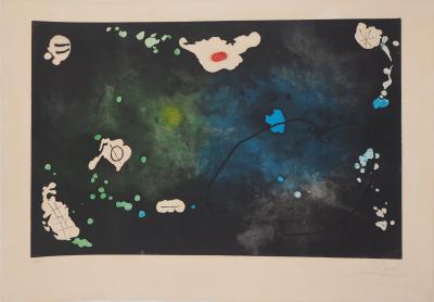 Joan MIRO : Archipel Sauvage - Gravure originale signée au crayon 2