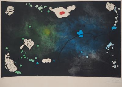 Joan MIRO : Archipel Sauvage - Gravure originale signée au crayon 2