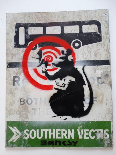 Banksy (né vers 1974), Panneau, GB, vers 2016 2