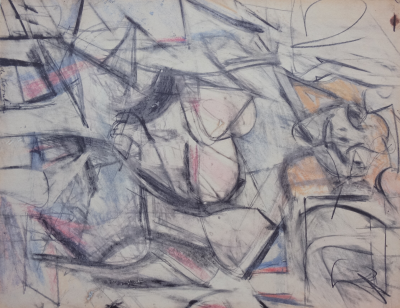 Willem de Kooning (d’après) - Composition, lithographie 2