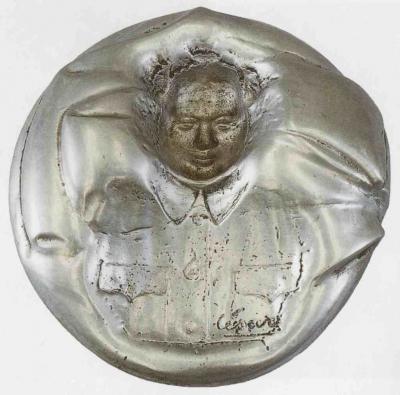CESAR - Cendrier Mao, 1968  -  Sculpture signée 2