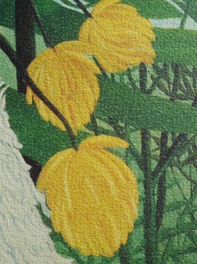 Henri ROUSSEAU  (d’après) : Le repas du Lion, Lithographie signée, édition limitée 2