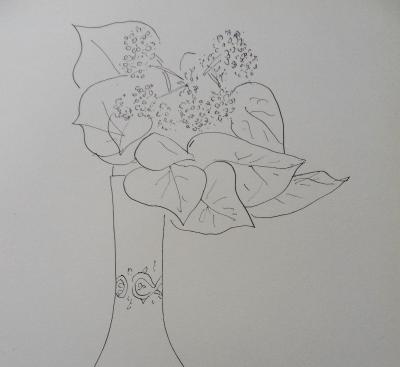 Henri MATISSE (d’après) : Bouquet de fleurs - Lithographie signée, 1943 2