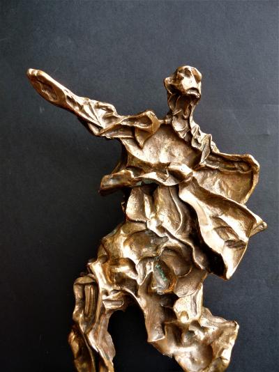 Salvador Dali - Alma Del Quijote, 1975 - Sculpture en Bronze 2