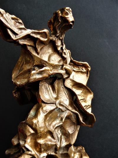 Salvador Dali - Alma Del Quijote, 1975 - Sculpture en Bronze 2