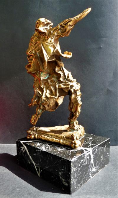 Salvador Dali - Alma Del Quijote, 1975 - Sculpture en Bronze 2