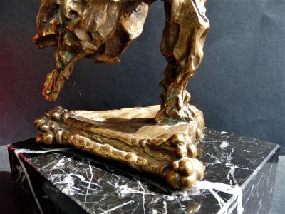 Salvador Dali - Alma Del Quijote, 1975 - Sculpture en Bronze 2
