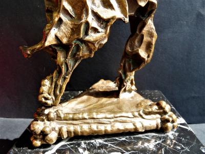 Salvador Dali - Alma Del Quijote, 1975 - Sculpture en Bronze 2