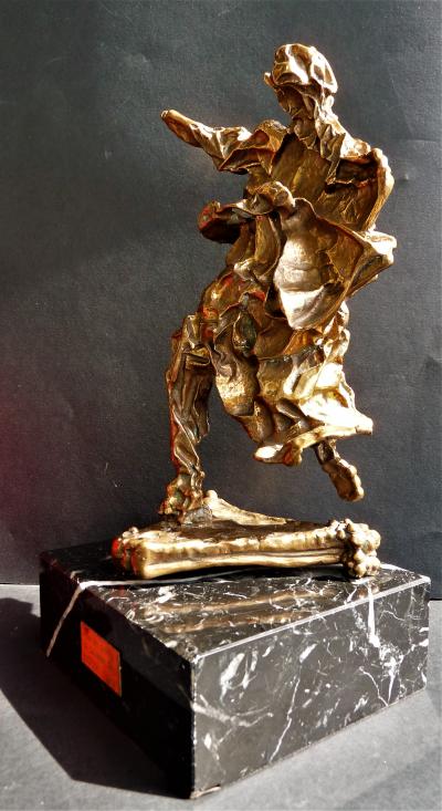 Salvador Dali - Alma Del Quijote, 1975 - Sculpture en Bronze 2