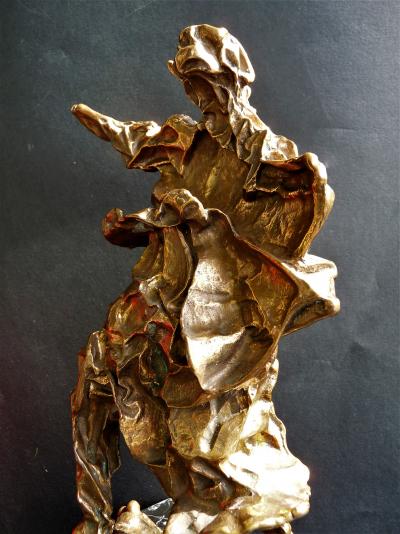 Salvador Dali - Alma Del Quijote, 1975 - Sculpture en Bronze 2