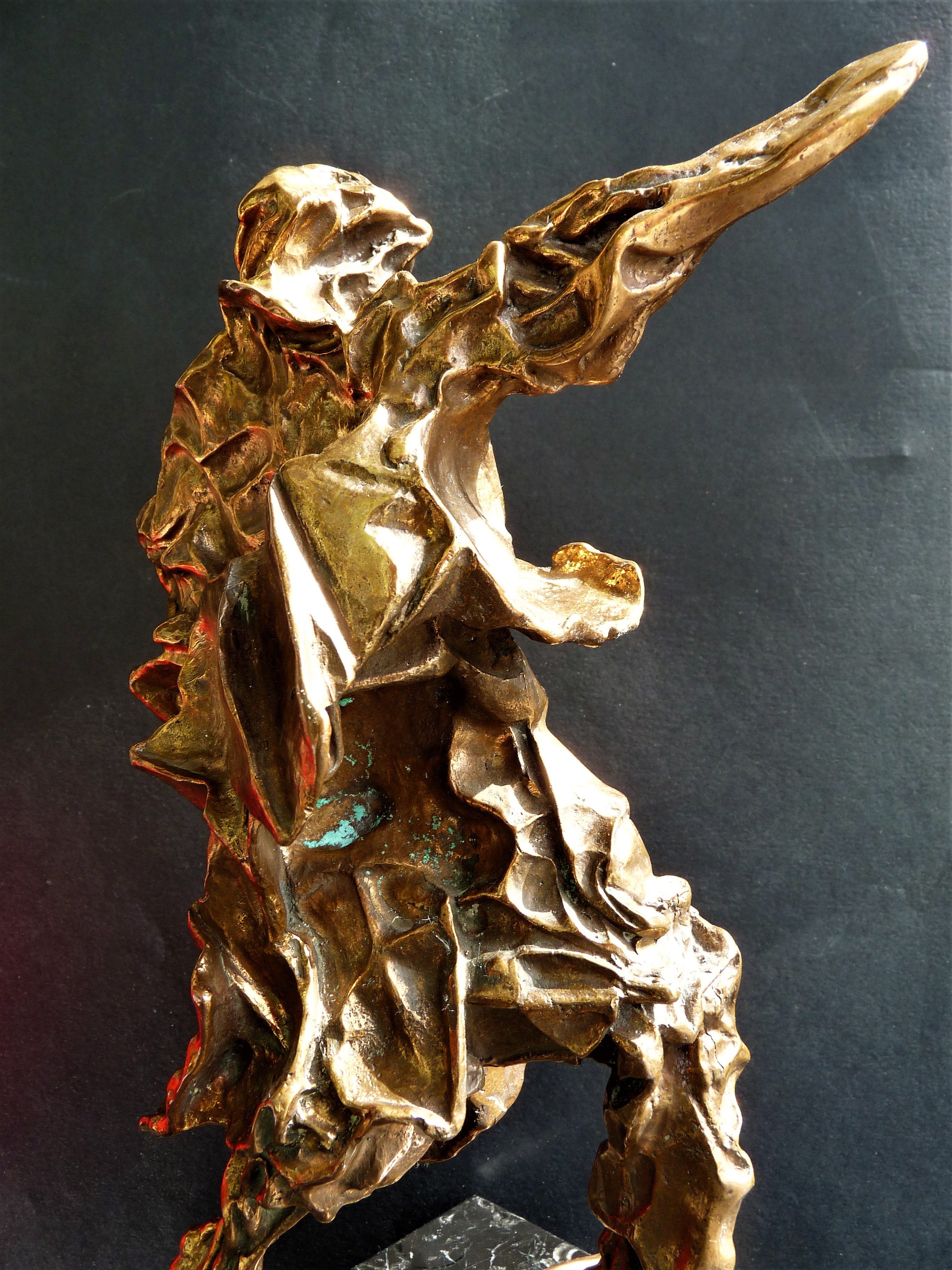 Salvador Dali - Alma Del Quijote, 1975 - Sculpture en Bronze - Art ...