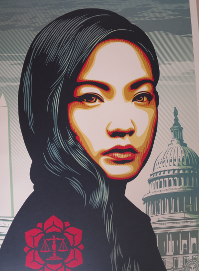 Shepard Fairey (Obey) - We The Future  Rise to Rewrite the law 2