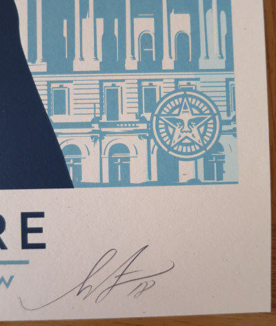 Shepard Fairey (Obey) We The Future  Rise to Rewrite the law numéroté 2