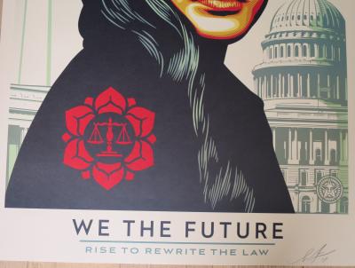 Shepard Fairey (Obey) - We The Future  Rise to Rewrite the law 2