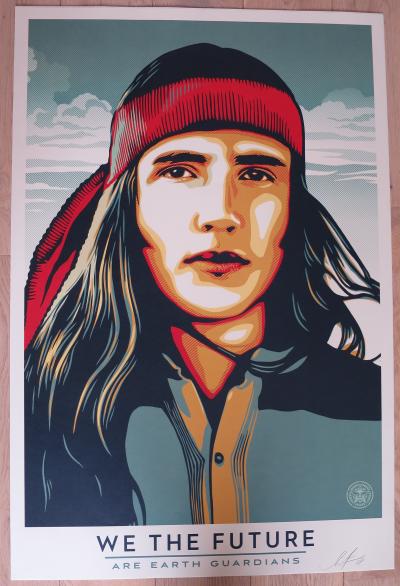 Shepard Fairey (Obey) - We The Future Are Earth Guardians 2