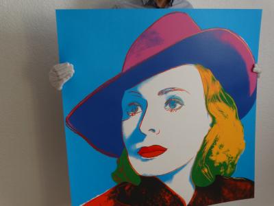 Andy Warhol - Ingrid Bergman - Sérigraphie 2