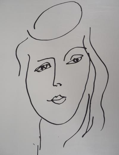 Henri Matisse - Elsa Triolet, lithographie originale signée 2
