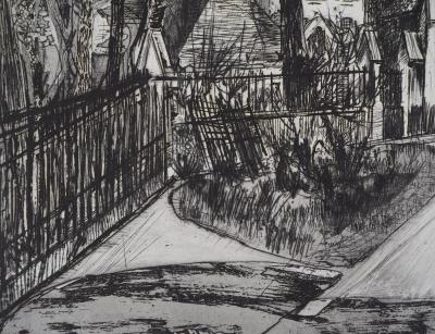 Claude BRETON : Amiens - Gravure Originale Signée 2