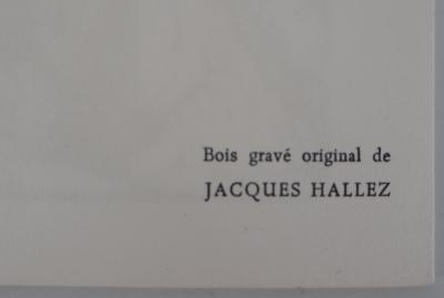 Jacques HALLEZ : Hommage à Cézanne - Gravure Originale 2