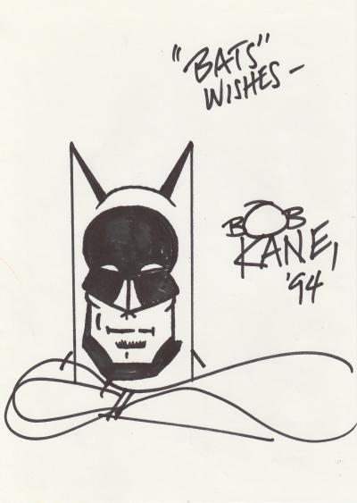 Bob Kane - Dessin Batman 2