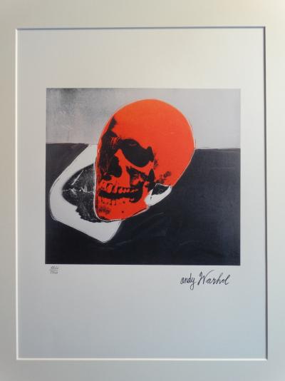 Andy WARHOL (d’après) - Skull, Lithographie 2