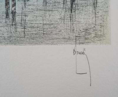 Bernard LOUEDIN : Venise, La cité lagunaire - Gravure Originale Signée 2