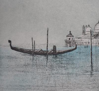 Bernard LOUEDIN : Venise, La cité lagunaire - Gravure Originale Signée 2