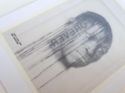 Jaume Plensa  - Untitled Lithograph on vegetal paper 2