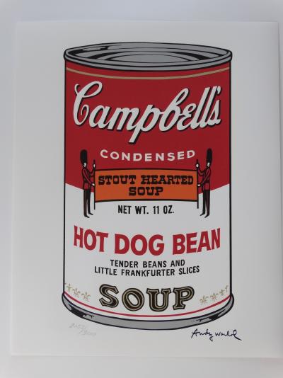 Andy WARHOL (d’après) - Campbell´s Soup Hot Dog Bean, Lithographie 2