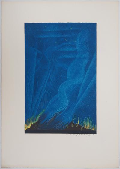 François-Louis SCHMIED : Fond marin - Gravure Originale Signée 2