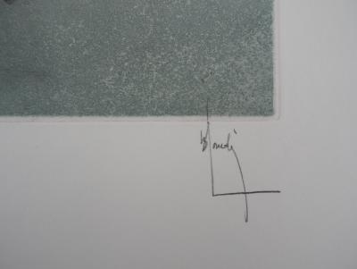 Bernard LOUEDIN : Sonate d’hiver - Gravure Originale Signée 2