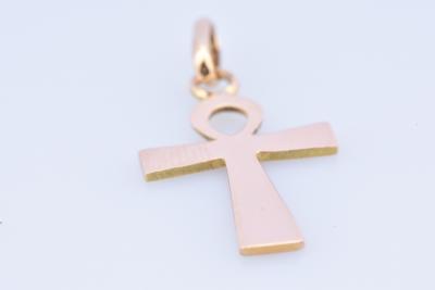 Pendentif Croix en or jaune 2