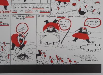 Yves SAINT LAURENT: The ugly Lulu at Easter I, 1985 - Offset print 2