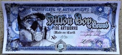 Dillon Boy - Sérigraphie - Signée Numéroté 3 / 50 - Certificat d’authenticité 2013 2