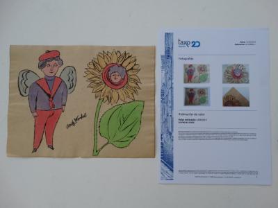 Andy Warhol - In the Bottom of my Garden - Watercolor 2