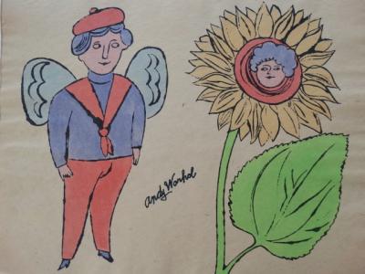 Andy Warhol - In the Bottom of my Garden - Watercolor 2