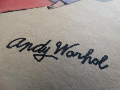 Andy Warhol - In the Bottom of my Garden - Watercolor 2