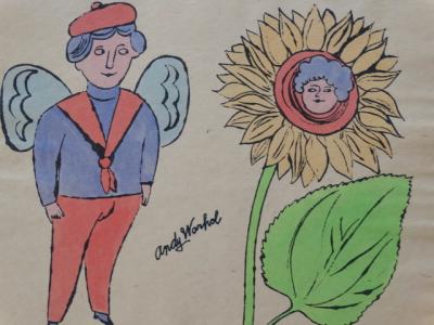 Andy Warhol - In the Bottom of my Garden - Watercolor 2